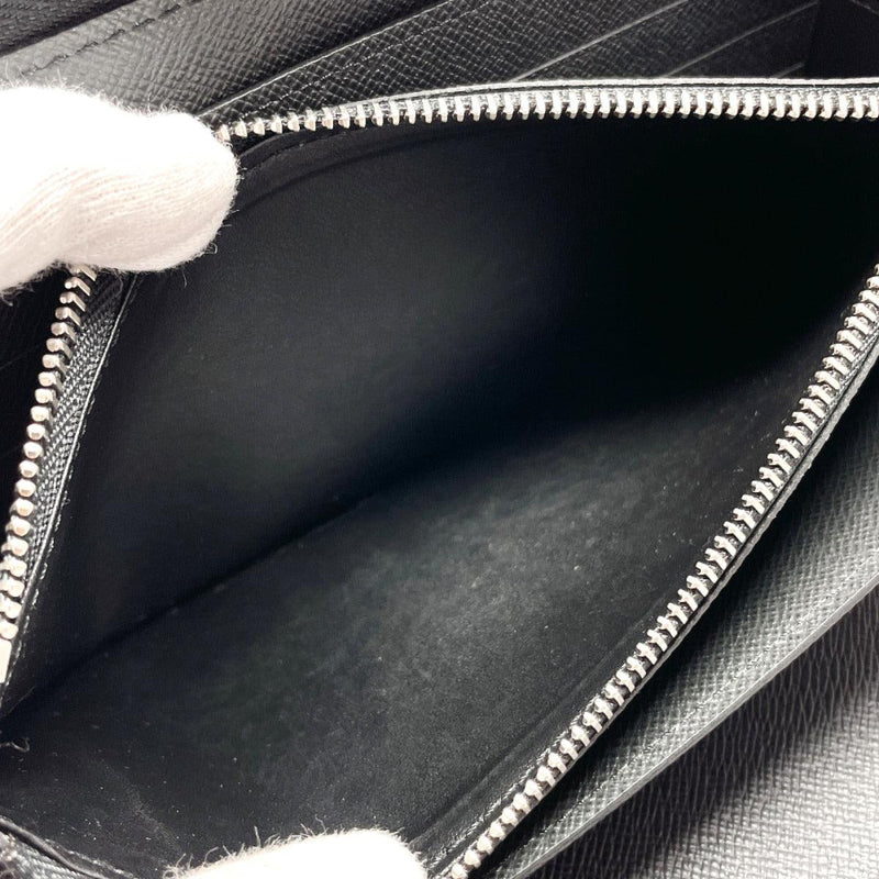 LOUIS VUITTON purse M30513 Zippy Organizer Taiga Black mens Used - JP-BRANDS.com