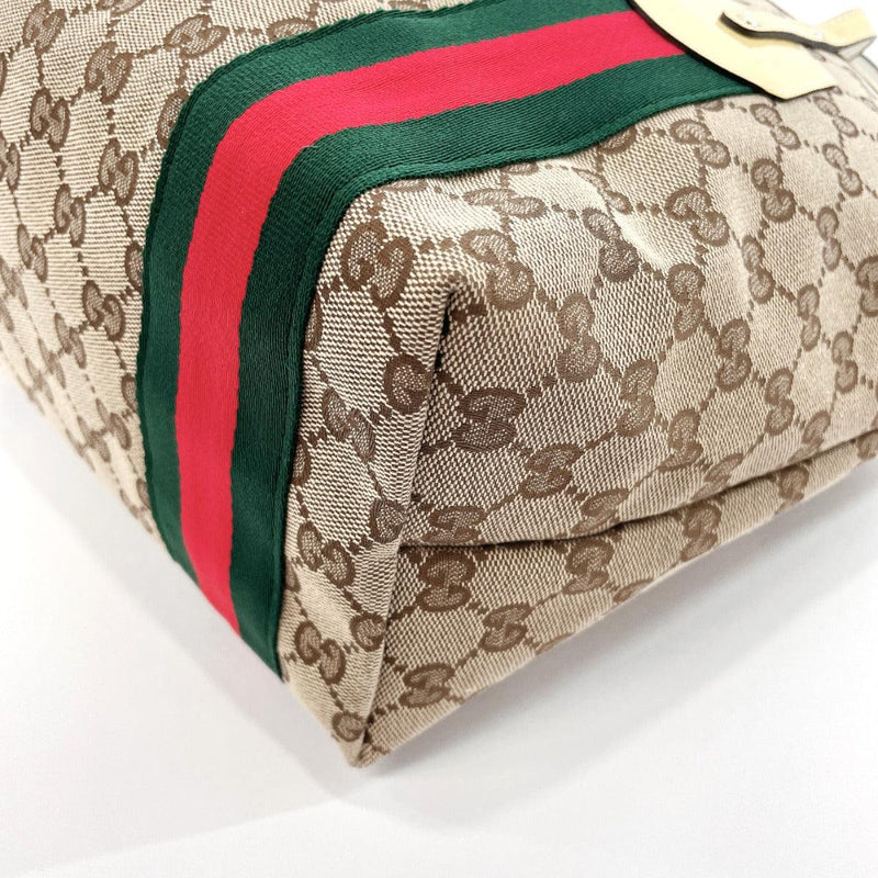 Brown Gucci GG Canvas Eclipse Tote Bag