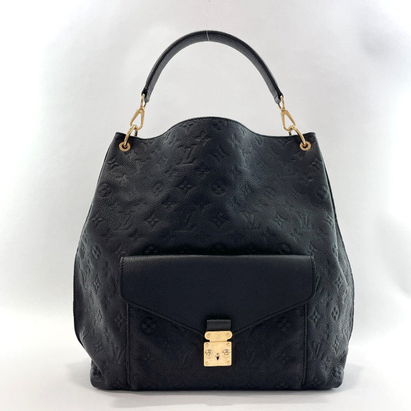 Louis Vuitton, Bags, Louis Vuitton Orient Red Empreinte Metis Hobo  Leather Monogram Bag Lv Authentic