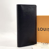 LOUIS VUITTON purse M60622 Portefeiulle braza Epi Leather Black mens Used - JP-BRANDS.com