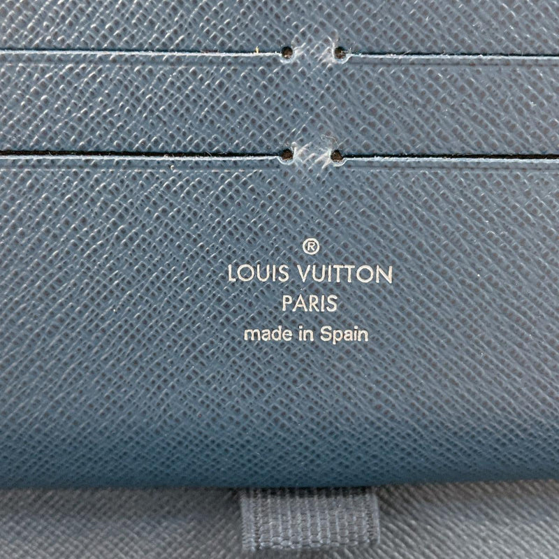 LOUIS VUITTON purse M30515 Zippy Organizer Taiga Navy mens Used - JP-BRANDS.com