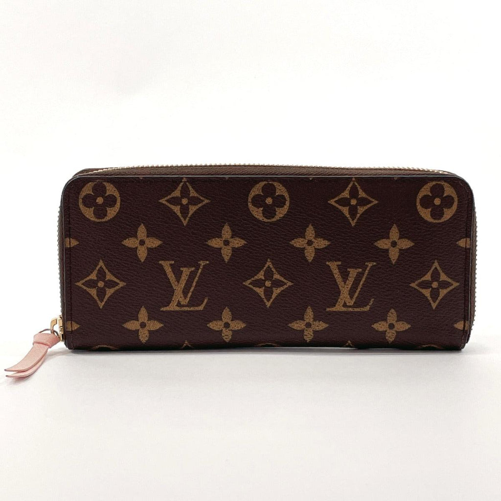 LOUIS VUITTON Authentic Monogram Portefeuille Clemence Long Wallet from  japan