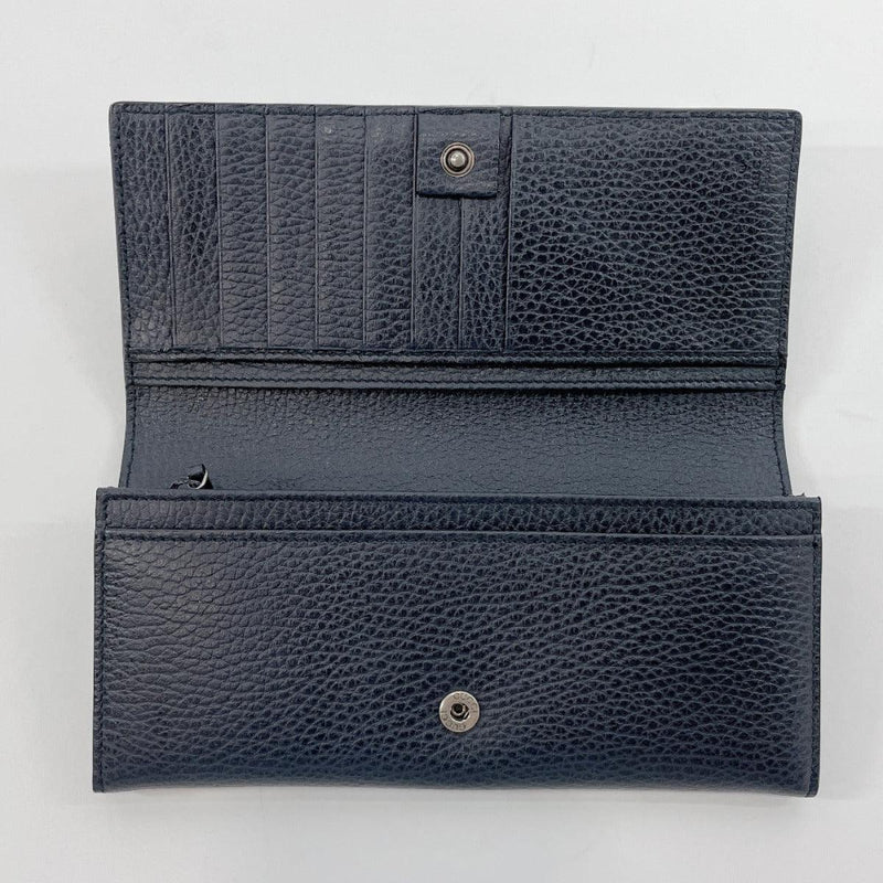 GUCCI purse 352352 leather Navy Navy mens Used - JP-BRANDS.com