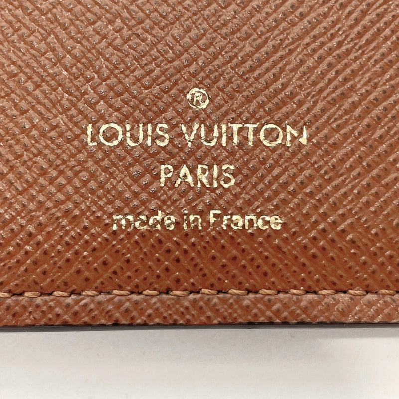LOUIS VUITTON Victorine Monogram Canvas Wallet Brown