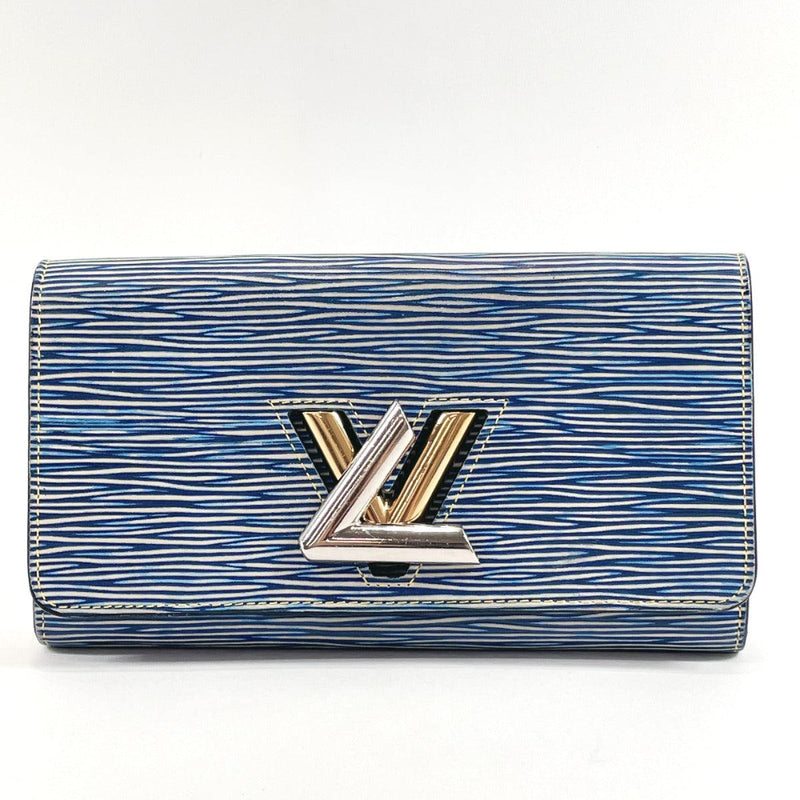 LOUIS VUITTON purse M60963 Portefeiulle twist Epi denim blue blue Women Used - JP-BRANDS.com