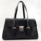 LOUIS VUITTON Shoulder Bag M58862 Segur MM Epi Leather Black Women Used