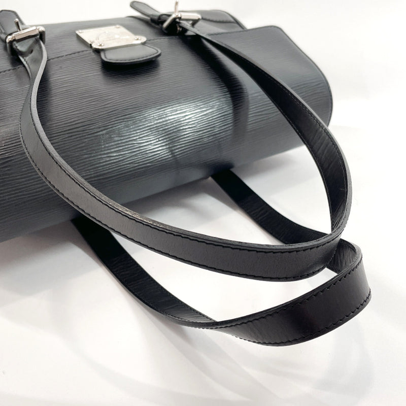 LOUIS VUITTON Shoulder Bag M58862 Segur MM Epi Leather Black Women Used