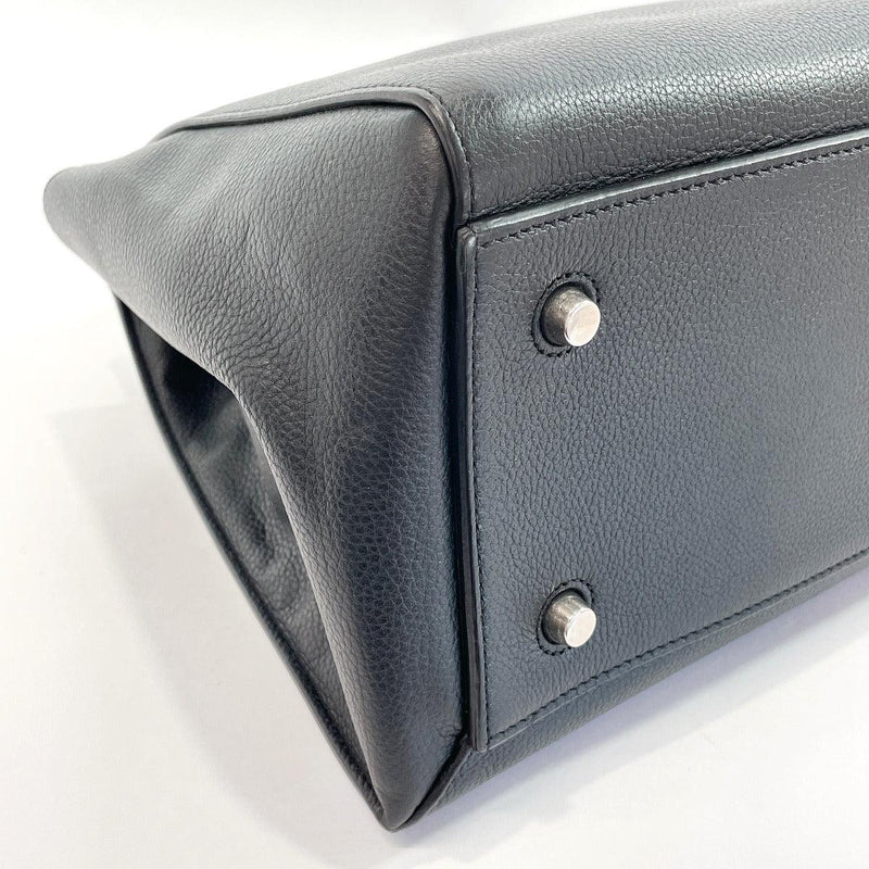 CELINE Handbag Edge medium leather Black Women Used - JP-BRANDS.com