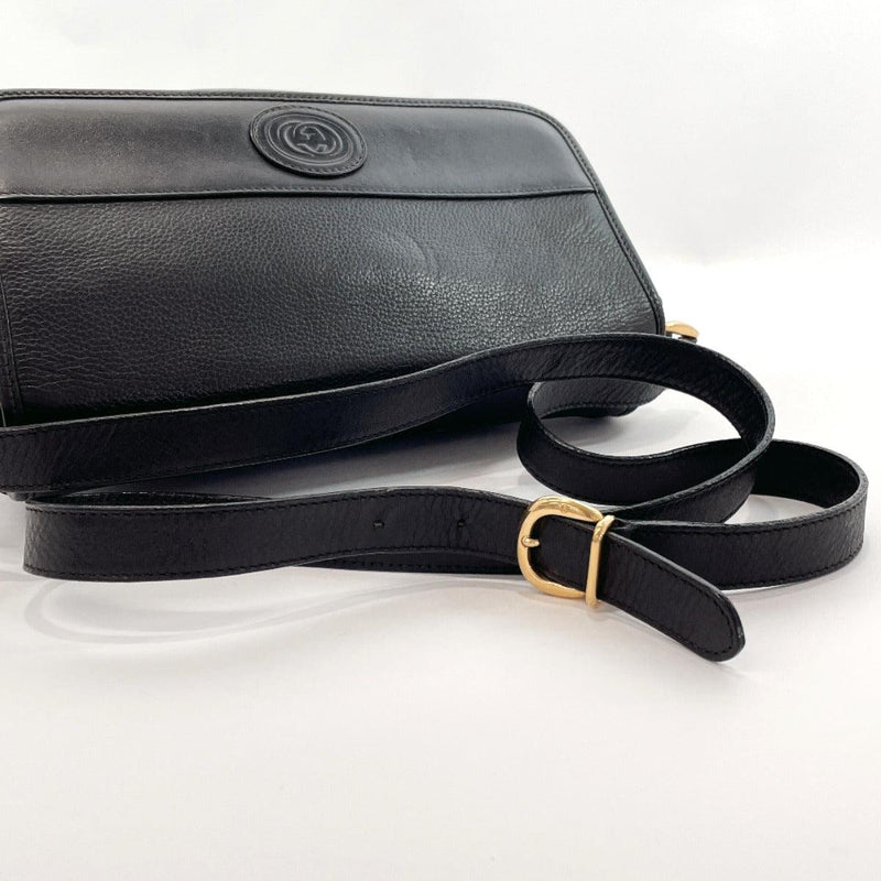 GUCCI Shoulder Bag 001・116 Old Gucci leather Black Women Used - JP-BRANDS.com