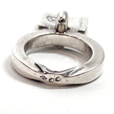 CHANEL Ring Camellia / No5 / Clover Ring metal #8(JP Size) Silver Women Used - JP-BRANDS.com