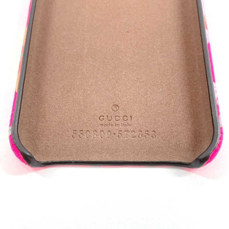 GUCCI Other accessories 550800 iPhone X, Xs case Floral Platstick pink pink Women New - JP-BRANDS.com