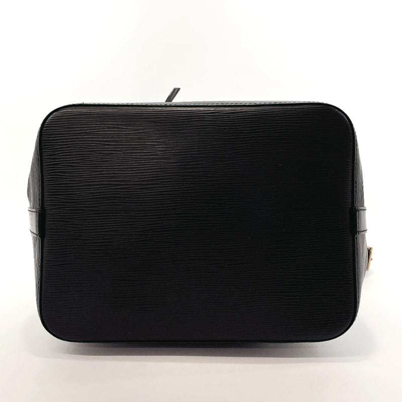 Authentic-Louis-Vuitton-Epi-Petit-Noe-Shoulder-Bag-Black-M40752