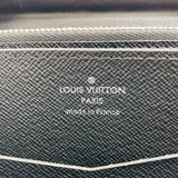 LOUIS VUITTON purse N41503 Zippy XL Damier Grafitto Canvas Black mens Used