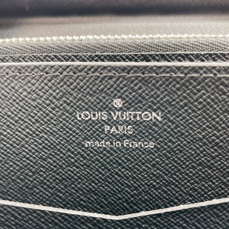 LOUIS VUITTON purse N41503 Zippy XL Damier Grafitto Canvas Black