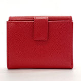 Salvatore Ferragamo wallet 22 C880 Gancini leather Red Women Used