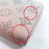 LOUIS VUITTON purse M80490 Zippy wallet Monogram Mahina pink pink Women Used - JP-BRANDS.com