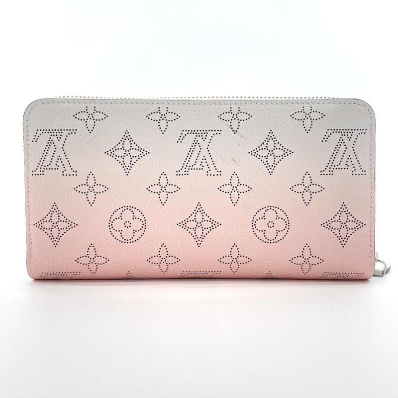 LOUIS VUITTON purse M80490 Zippy wallet Monogram Mahina pink pink Women Used