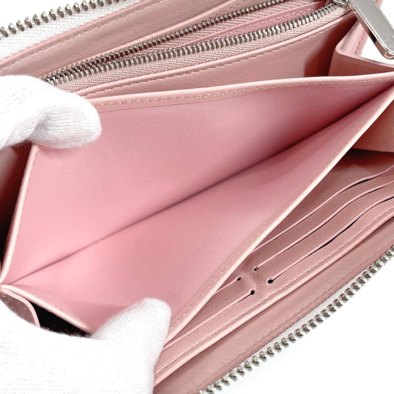 LOUIS VUITTON purse M80490 Zippy wallet Monogram Mahina pink pink Women Used