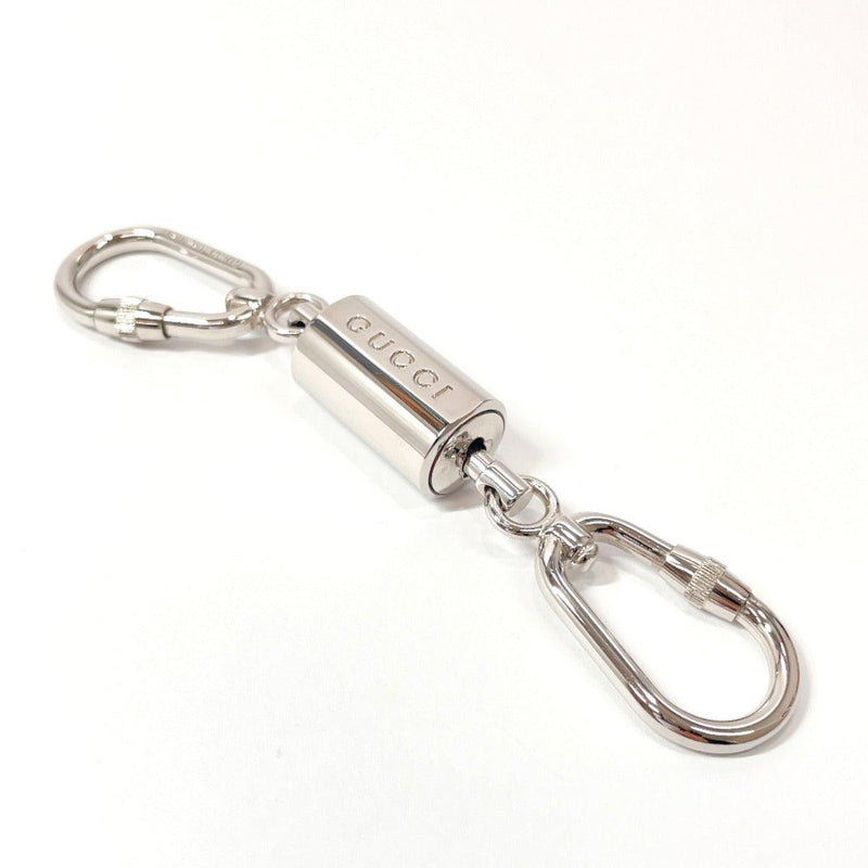 GUCCI key ring W key ring metal Silver unisex Used - JP-BRANDS.com