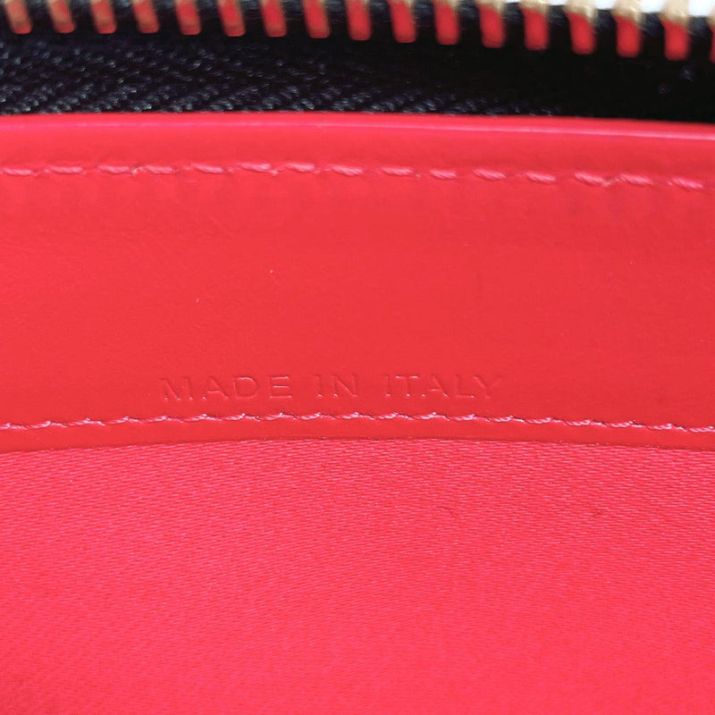 Christian Louboutin purse Zip Around Panettone leather pink Women Used –