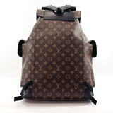 LOUIS VUITTON Backpack Daypack M43735 Christopher PM Monogram macacer Brown mens Used