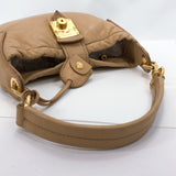 Miu Miu Handbag leather beige Women Used