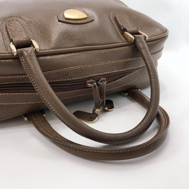 GUCCI Handbag vintage leather Brown Women Used - JP-BRANDS.com