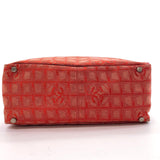 CHANEL Tote Bag New Travel Line MM Nylon Red Women Used - JP-BRANDS.com