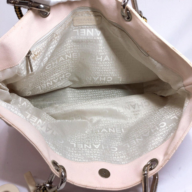 CHANEL Tote Bag canvas pink Women Used - JP-BRANDS.com