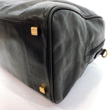 LOEWE Boston bag vintage leather black Women Used - JP-BRANDS.com