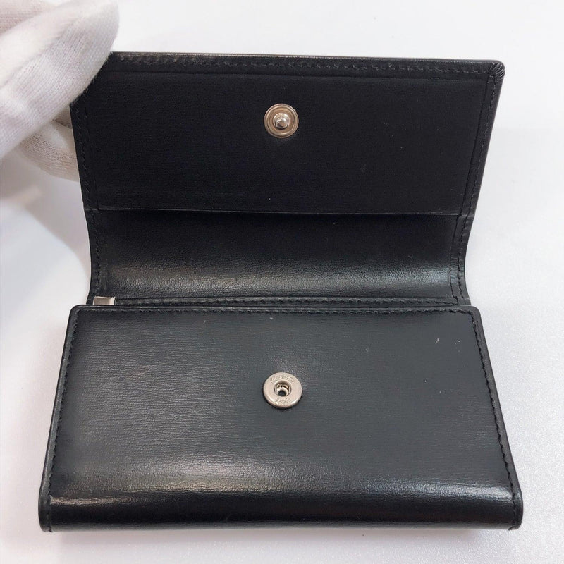 CARTIER key ring six hooks leather black SilverHardware unisex Used - JP-BRANDS.com