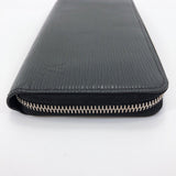 LOUIS VUITTON purse M61857 Zippy wallet Noir Epi Leather black Silver mens Used - JP-BRANDS.com