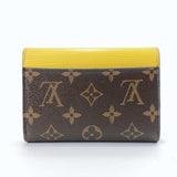 LOUIS VUITTON Tri-fold wallet M60427 Portefeiulle Mary Lou/Epi Leather/Monogram Brown yellow Used