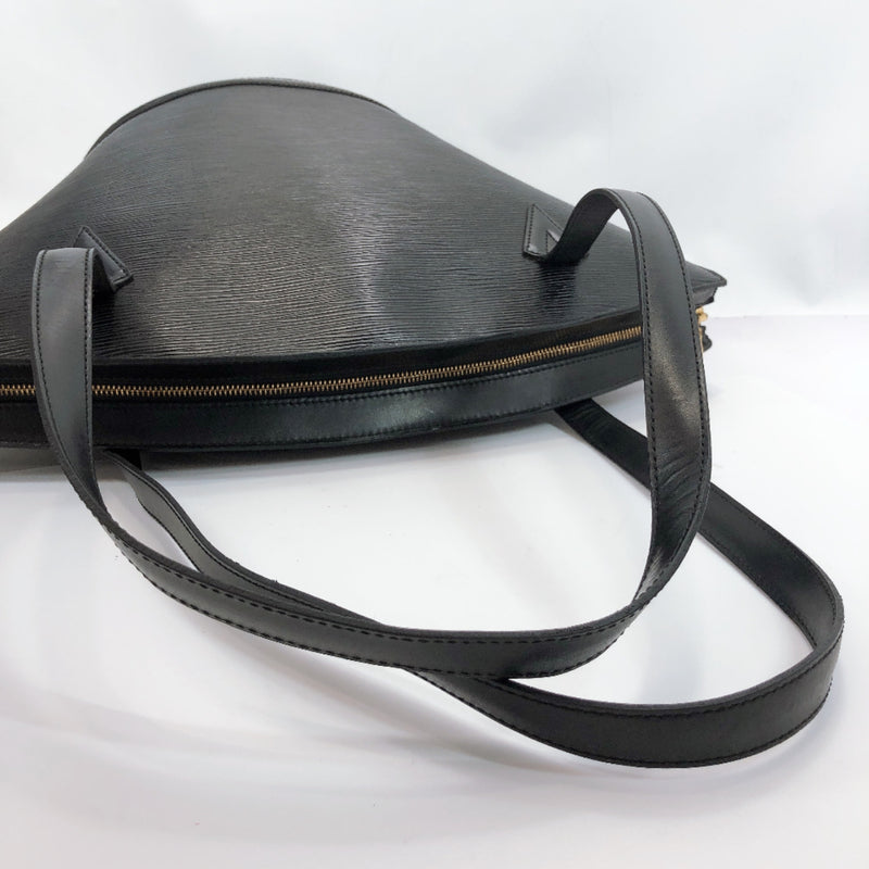 LOUIS VUITTON Shoulder Bag M52262 Sunjack shopping vintage Epi Leather black Women Used