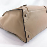 CELINE Handbag S-AT-0191 Mini shopper Luggage leather beige Women Used - JP-BRANDS.com