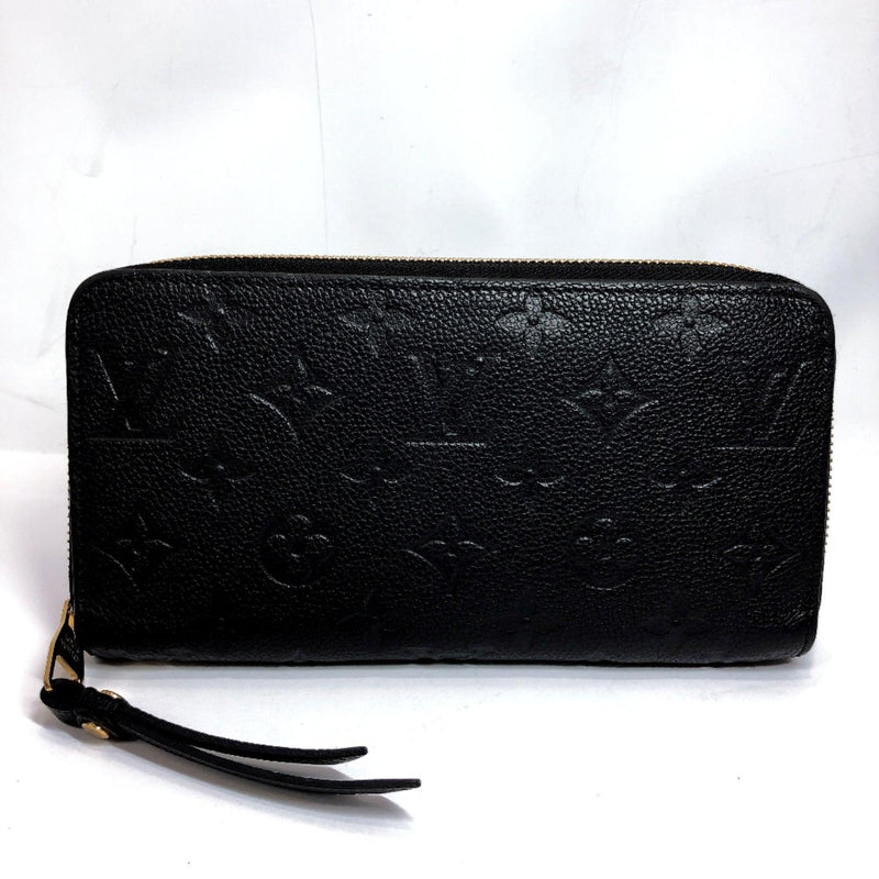 LOUIS VUITTON purse M61864 Zippy wallet Monogram unplant black unisex Used - JP-BRANDS.com