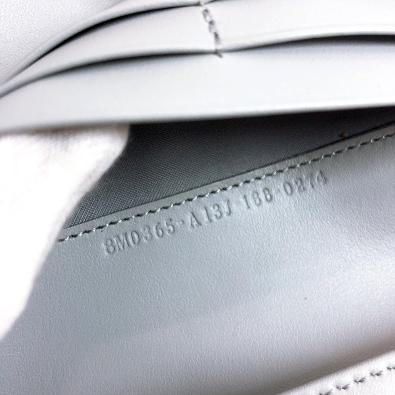 FENDI purse 8M0365 A13J F10XP Logo studs Chain wallet leather blue