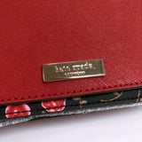 Kate Spade Shoulder Bag WKRU5520 Laurel Way Paige Rose PVC Red Women New - JP-BRANDS.com