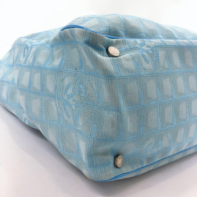CHANEL Tote Bag New travel line Nylon blue Women Used - JP-BRANDS.com