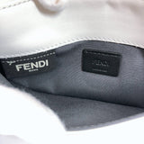 FENDI Shoulder Bag 8M0346-9JP Chain wallet Flower studs leather white multicolor Women Used - JP-BRANDS.com
