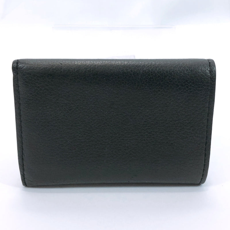 LOUIS VUITTON Tri-fold wallet M63921 Portefeiulle rock mini leather bl –