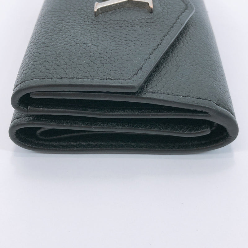 LOUIS VUITTON Tri-fold wallet M63921 Portefeiulle rock mini leather bl –