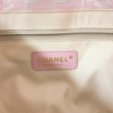 CHANEL Tote Bag New Travel Line MM Nylon pink Women Used - JP-BRANDS.com