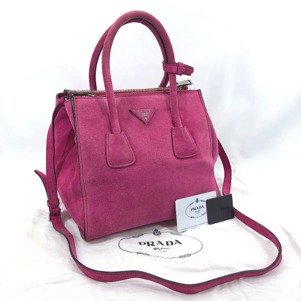 Prada Women's Shoulder Bags - Pink