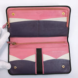 PRADA purse Safiano leather black pink Women Used