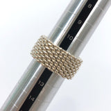 TIFFANY&Co. Ring Somerset mesh Silver925 11-12 Silver Women Used