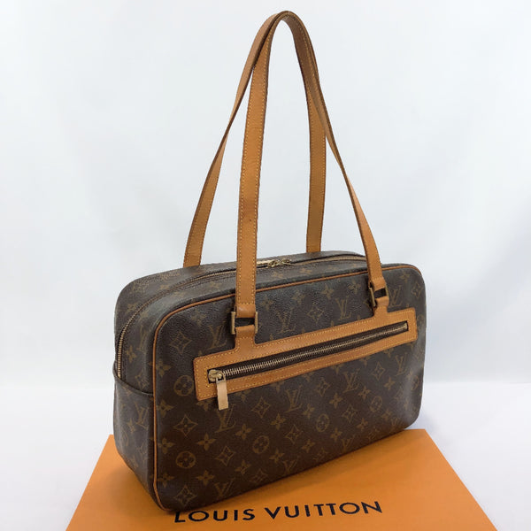 LOUIS VUITTON Shoulder Bag M51181 Cite GM Monogram canvas Brown Women Used