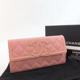 CHANEL purse A84448 CC filigree Antique Hardware Matt caviar skin pink Women New - JP-BRANDS.com
