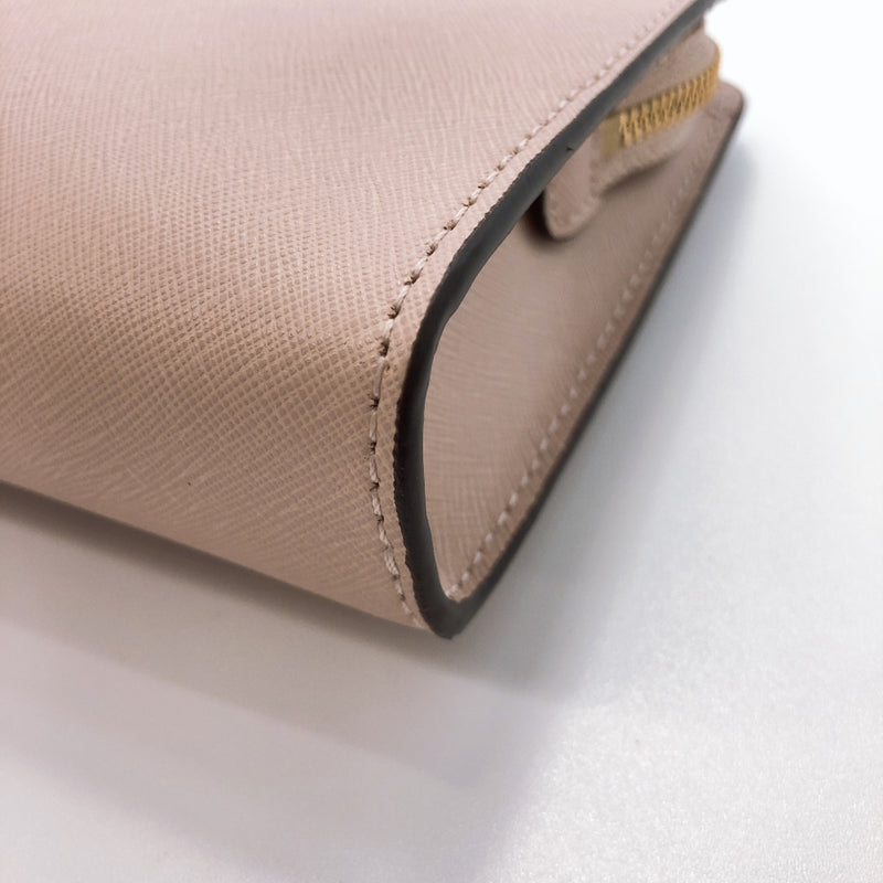 Michael Kors Shoulder Bag JET SET TRAVEL Large crossbody clutch leather pink Women New