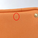 PRADA Tote Bag B2439G Canapa mini canvas Orange Women Used